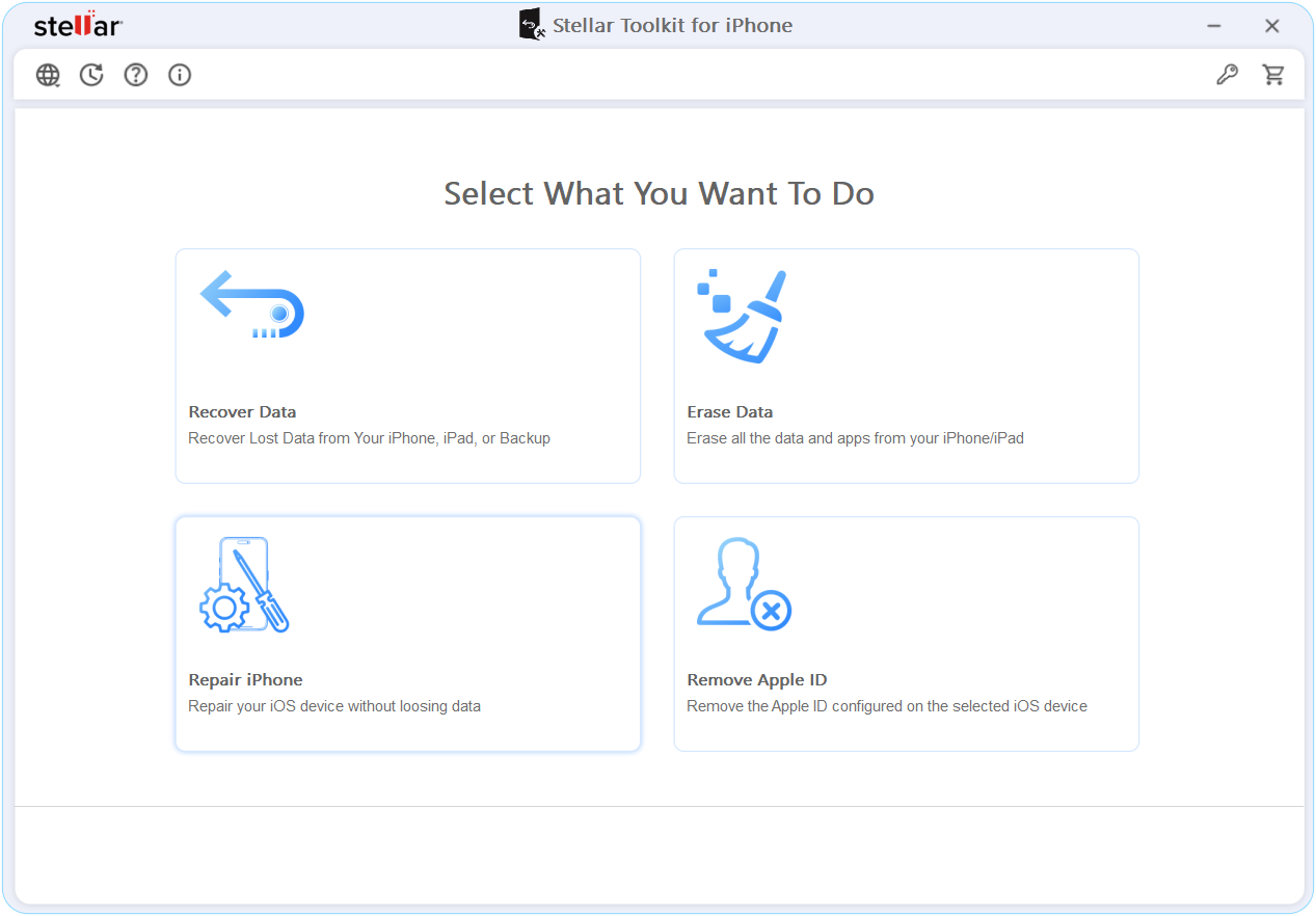 Repair your iOS device without losing data