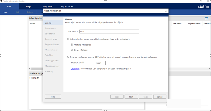 Create a Migration Job